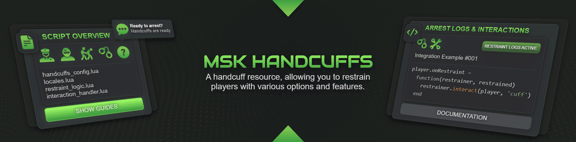 MSK Handcuffs - E