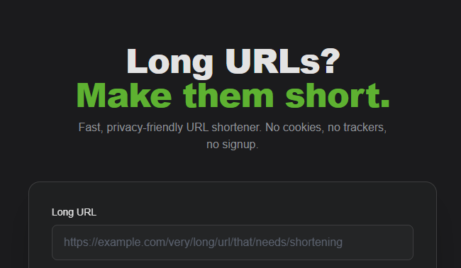 MSK Shortener